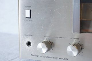 Amplificador Sony TA-212 Hifi 70s