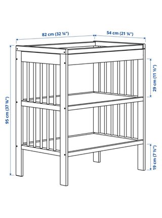 Cambiador bebé IKEA