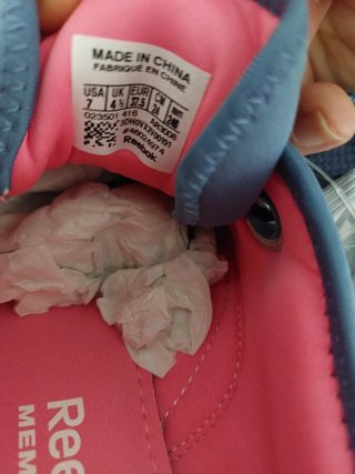 Zapatillas Reebok Talla 37.5 Azul/Rosa