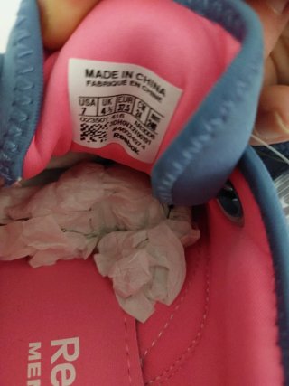 Zapatillas Reebok Talla 37.5 Azul/Rosa