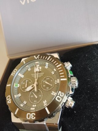 Reloj Viceroy Cronógrafo Plata y Verde