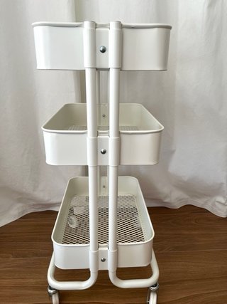 Carrito RÅSKOG IKEA blanco