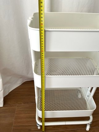 Carrito RÅSKOG IKEA blanco