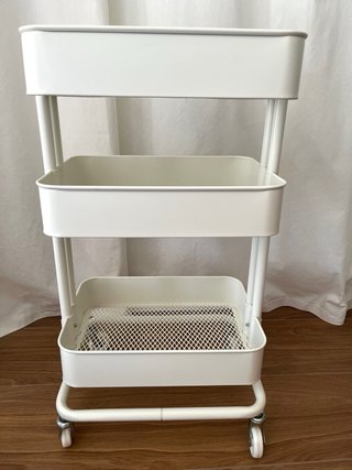 Carrito RÅSKOG IKEA blanco