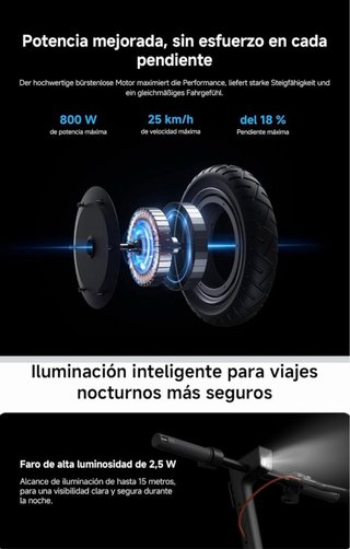 Xiaomi Electric Scooter 6 Patinete Eléctrico