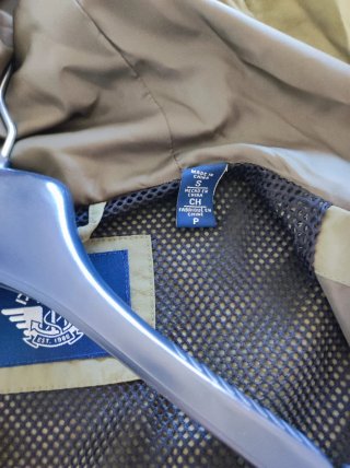 Chaqueta Dockers Verde Impermeable gabardina