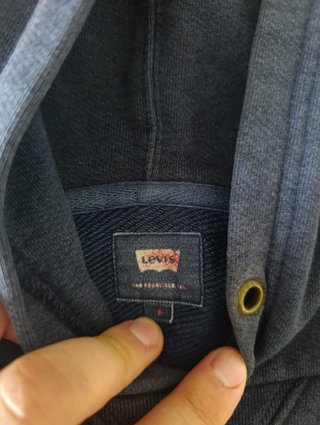 Levis Sudadera con Capucha Azul Marino Talla S
