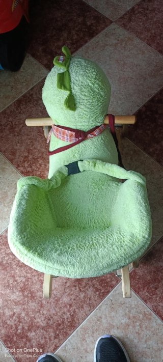 Balancín infantil de peluche