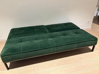 Sofá Cama Westwing Terciopelo Verde