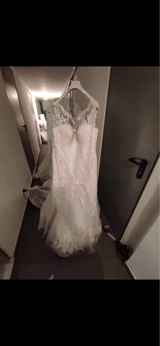 Vestido de Novia Romántico Encaje Gasa