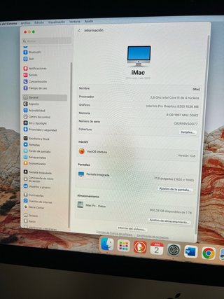 iMac 21,5'' Late 2015