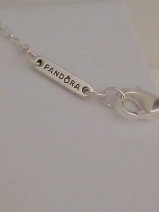 Conjunto Pandora Corazón Rosa y Plata