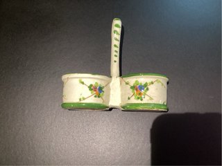Set Olio e Aceto Ceramica Decorata
