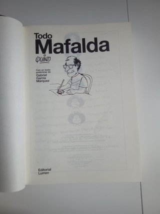 Todo Mafalda - libro recopilatorio viñetas d Quino