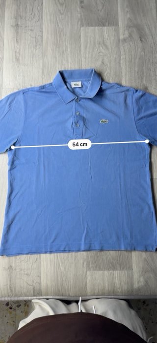Polo Lacoste Vintage Anni '90 Blu