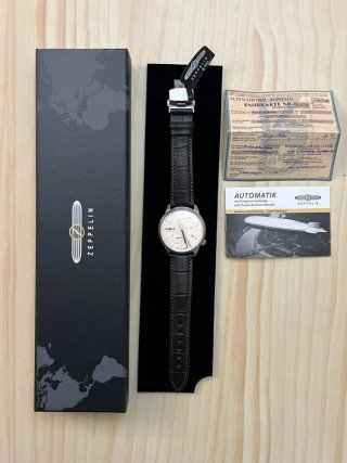 Reloj automático Zeppelin flatline 7366-5 nuevo
