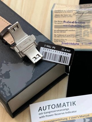 Reloj automático Zeppelin flatline 7366-5 nuevo