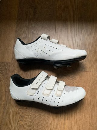 Zapatillas bici carretera Van Rysel blancas