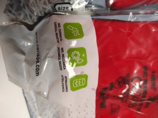 3 paia di guanti in pvc / Neri