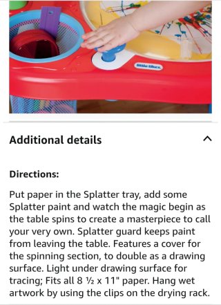 Mesa de juego infantil