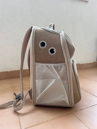 Mochila Trixie Willow 38x25x45cm Beige/Marrón