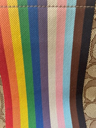 Bolso Coach Marrón Multicolor