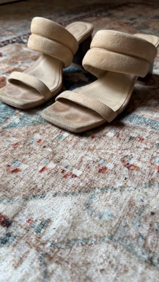 Feners Sandalias Beige y Marrón
