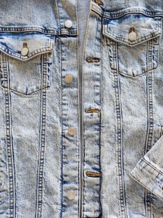 Chaqueta Vaquera Zara Azul