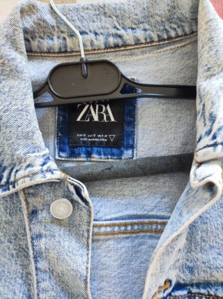 Chaqueta Vaquera Zara Azul