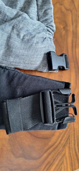 Porta Bebés Nashsling Combi Cinza