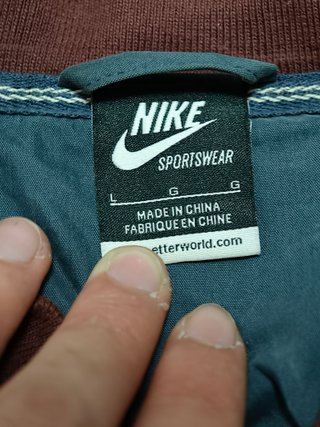 Chaqueta Bomber Nike Brasil CBF Vintage 90s L