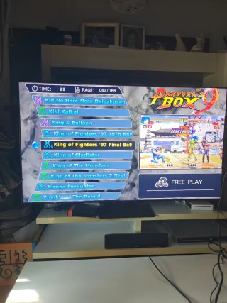 Mando Arcade Doble Street Fighter