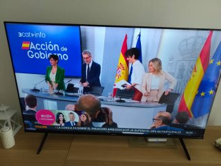 Televisión Hisense Negra