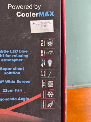 Base ventilador portátil WOXTER
