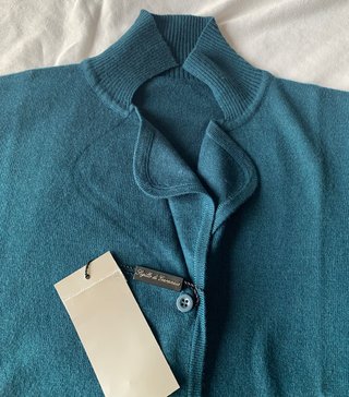 Maglione donna verde made in Italy