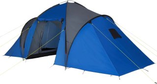 Tenda da Campeggio Blu e Grigia