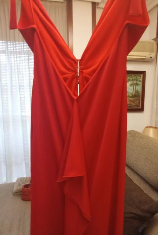Vestido de fiesta rojo
