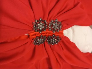Vestido de fiesta rojo