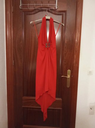 Vestido de fiesta rojo