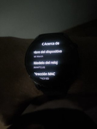 Xiaomi Mi Watch Azul y Negro