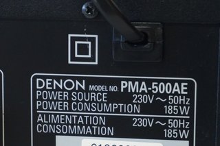Amplificador Hifi Denon PMA-500AE Negro
