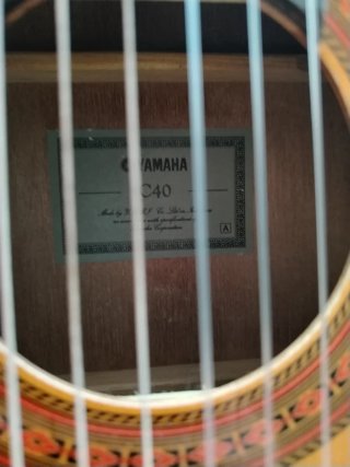 Chitarra Yamaha C40