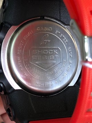 Reloj Casio G-Shock Negro/Rojo