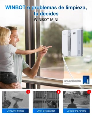 Robot Limpiacristales Ecovacs Winbot M