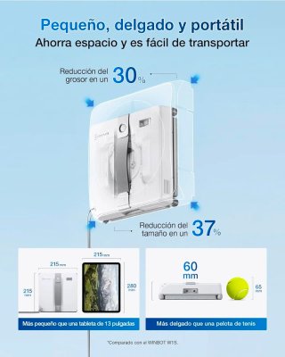 Robot Limpiacristales Ecovacs Winbot M