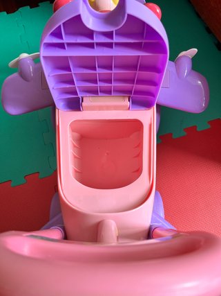 Correpasillos avión rosa y morado