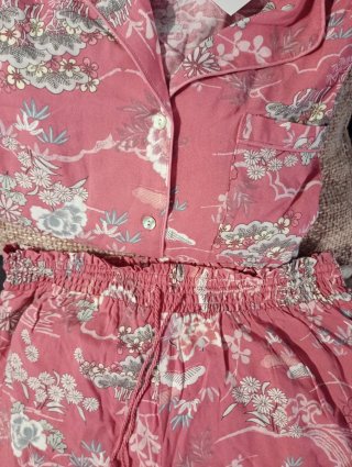 Pijama corto estampado floral
