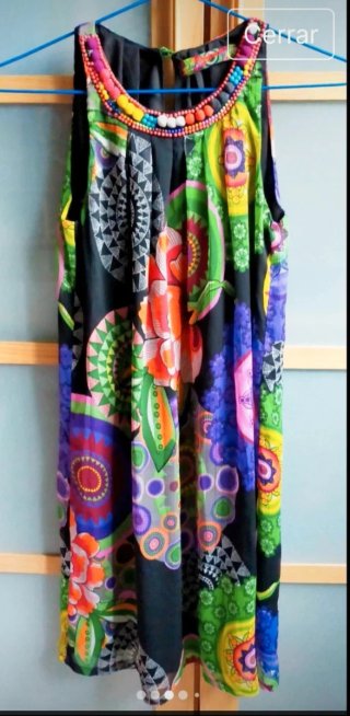 Vestido Verano Desigual Talla XS