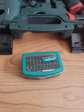 Taladro Atornillador Metabo + Set Puntas Wolfcraft