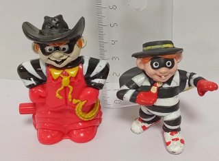 Lote Figuras Hamburglar Promocionales McDonald's